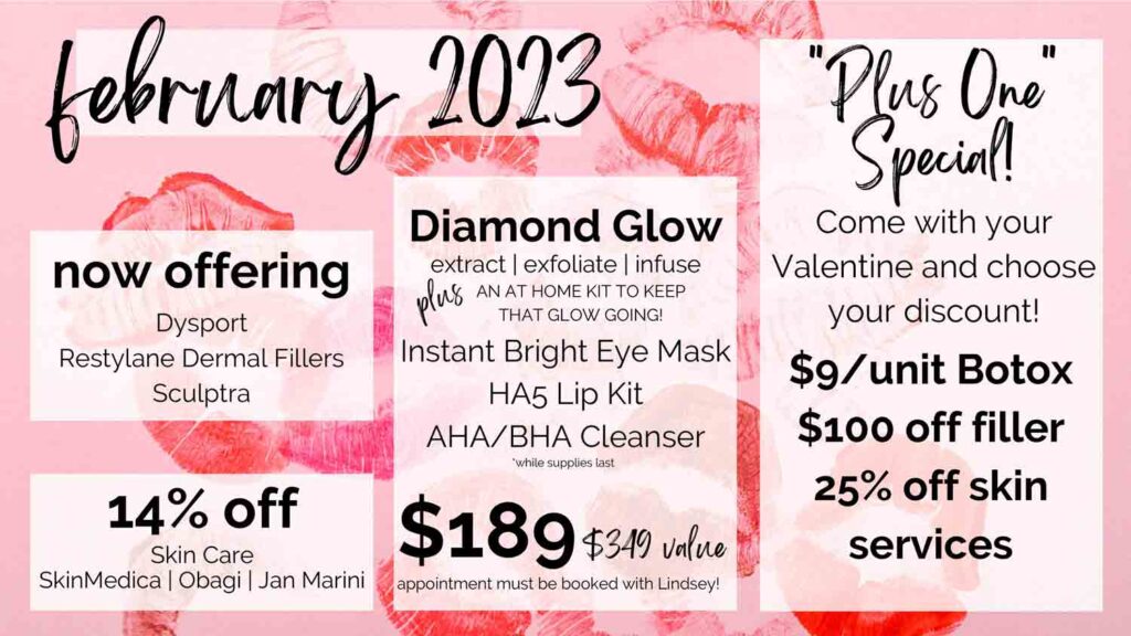 Feb specials offers